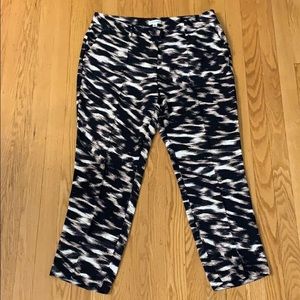 Calvin Klein Sz 14 animal print pants